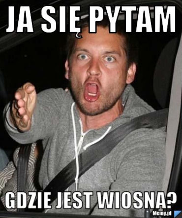 Równonoc wiosenna. Śmieszne obrazki na śnieżną wiosnę