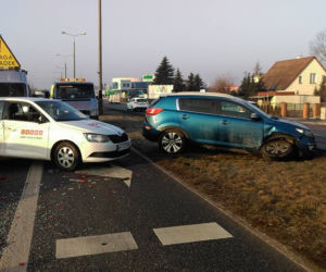 Wypadek na ulicy Fordońskiej. Zderzyły się cztery samochody