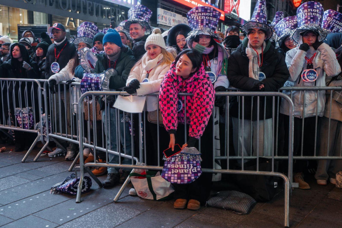 Tłumy powitały Nowy Rok 2026 na nowojorskim Times Square