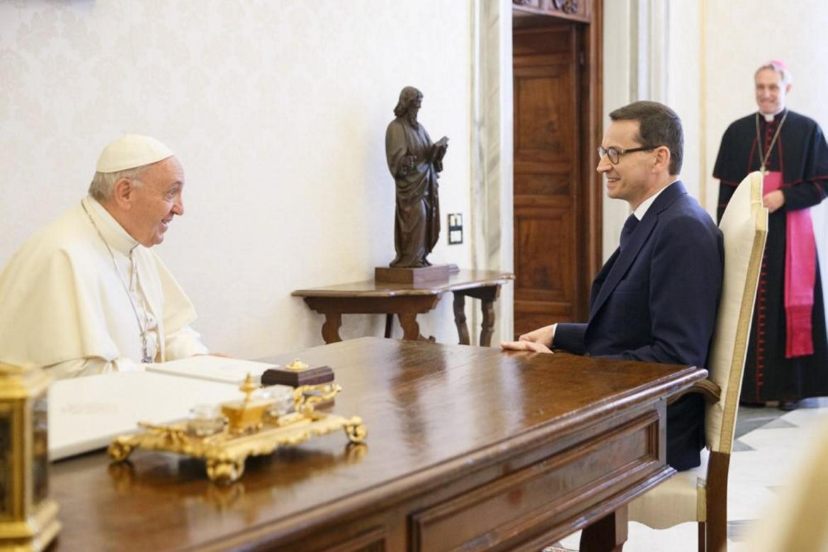 Znani polscy politycy z papieżem Franciszkiem