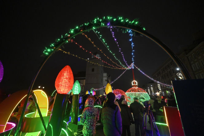 Iluminacja w Warszawie