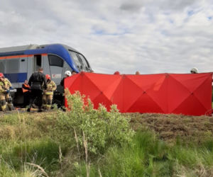 Makabryczny wypadek na torach w Martianach