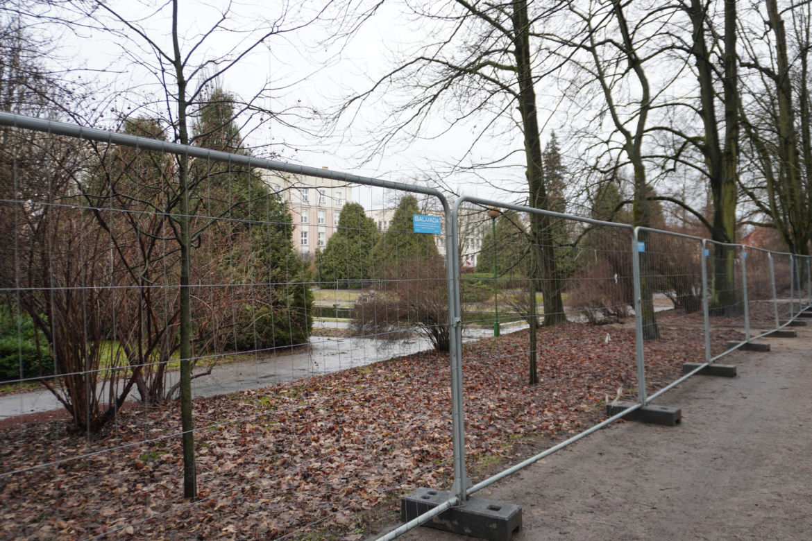 Remont Parku Planty w Białymstoku