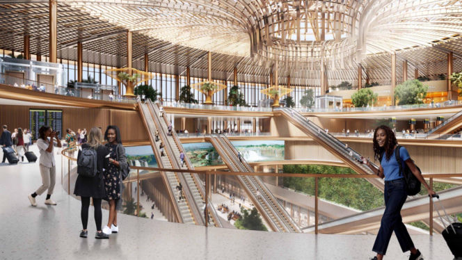 Bishoftu International Airport - projekt Zaha Hadid Architects