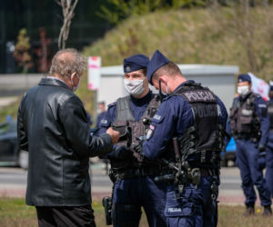 Protest przedsiębiorców w Katowicach.