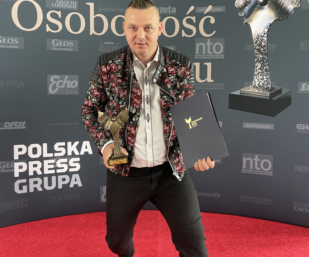 Sebastian Zys: Gwiazdor disco polo został Osobowością Roku 
