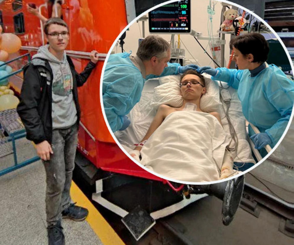 17-letni Dominik stracił nogi, gdy pomagał kobiecie z wózkiem. Prokuratura czeka na kluczową opinię