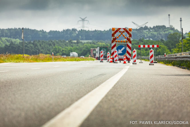 Autostrada A1 na Śląsku - słynne fale Dunaju