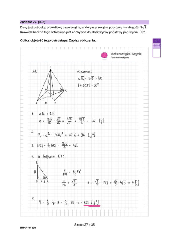 Matura 2026 z matematyki: odpowiedzi do wszystkich zadań z arkusza CKE 5.05.2026
