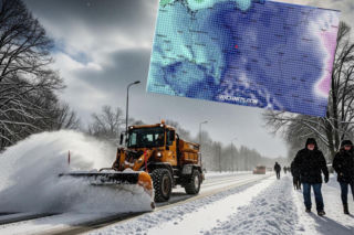 Lodowy płaszcz przykryje Polskę. Najpierw przenikliwe zimno, a potem powrót śniegu