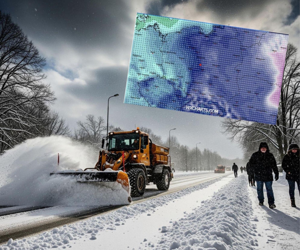Lodowy płaszcz przykryje Polskę. Najpierw przenikliwe zimno, a potem powrót śniegu