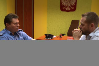 Rinke za kratami. Rinke Rooyens, mjr Daniel Janowski  Dyrektor Zakładu Karnego w Krzywańcu