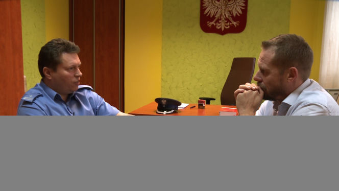 Rinke za kratami. Rinke Rooyens, mjr Daniel Janowski  Dyrektor Zakładu Karnego w Krzywańcu