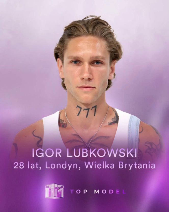 Igor Łubkowski z "Love Island" do "Top Model"
