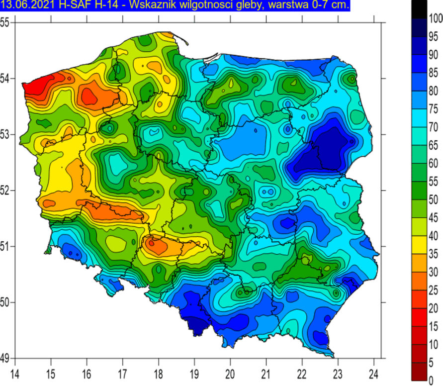 Susza w Polsce