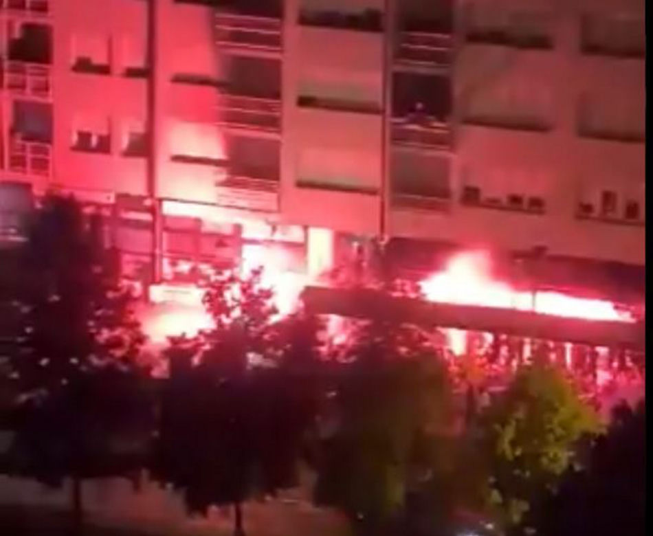 Zamieszki w Zagrzebiu z udziałem kibiców Legii Warszawa