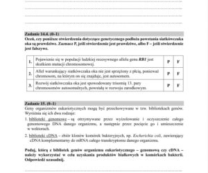 Matura próbna 2020 biologia, str.16