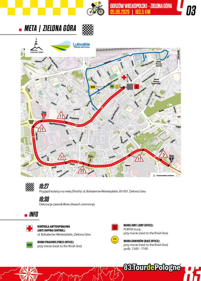 ETAP 3. Tour de Pologne – Gorzów Wielkopolski – Zielona Góra