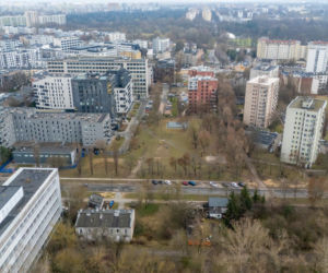 Rezerwa pod Trasę Tysiąclecia na Kamionku w Warszawie