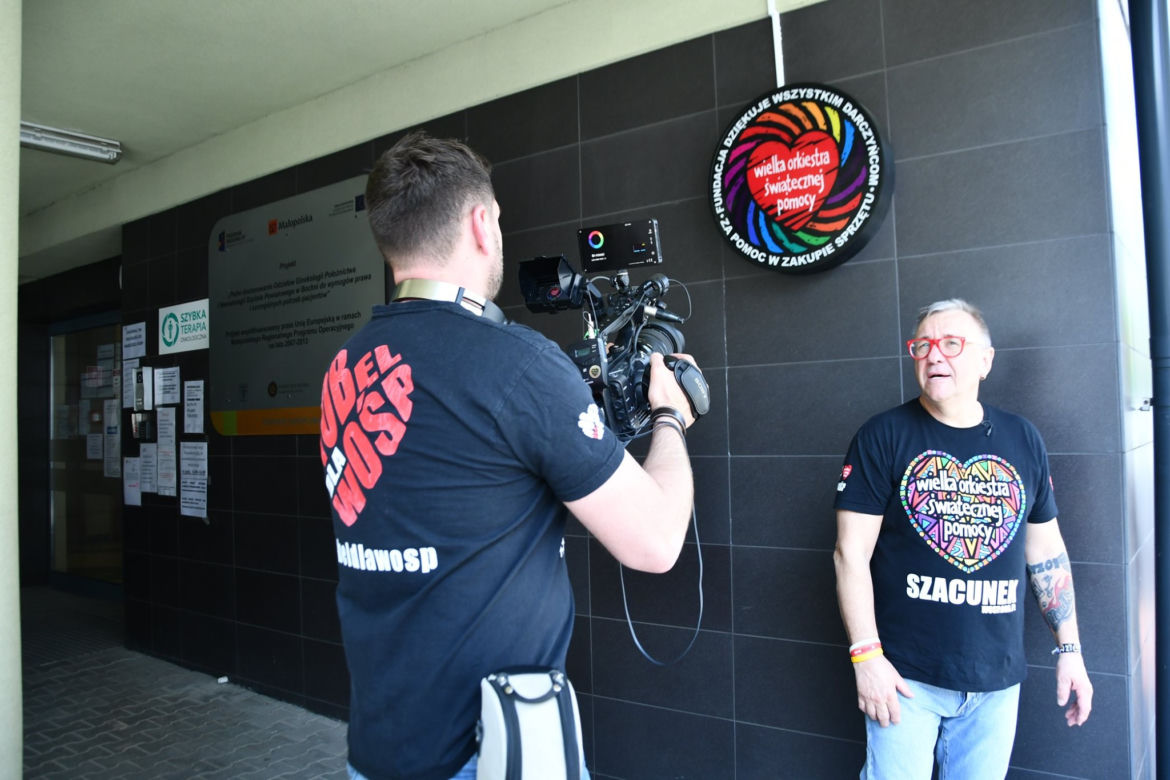 Jurek Owsiak otworzył specjalistyczny pododdział dla noworodków im. WOŚP w Bochni 