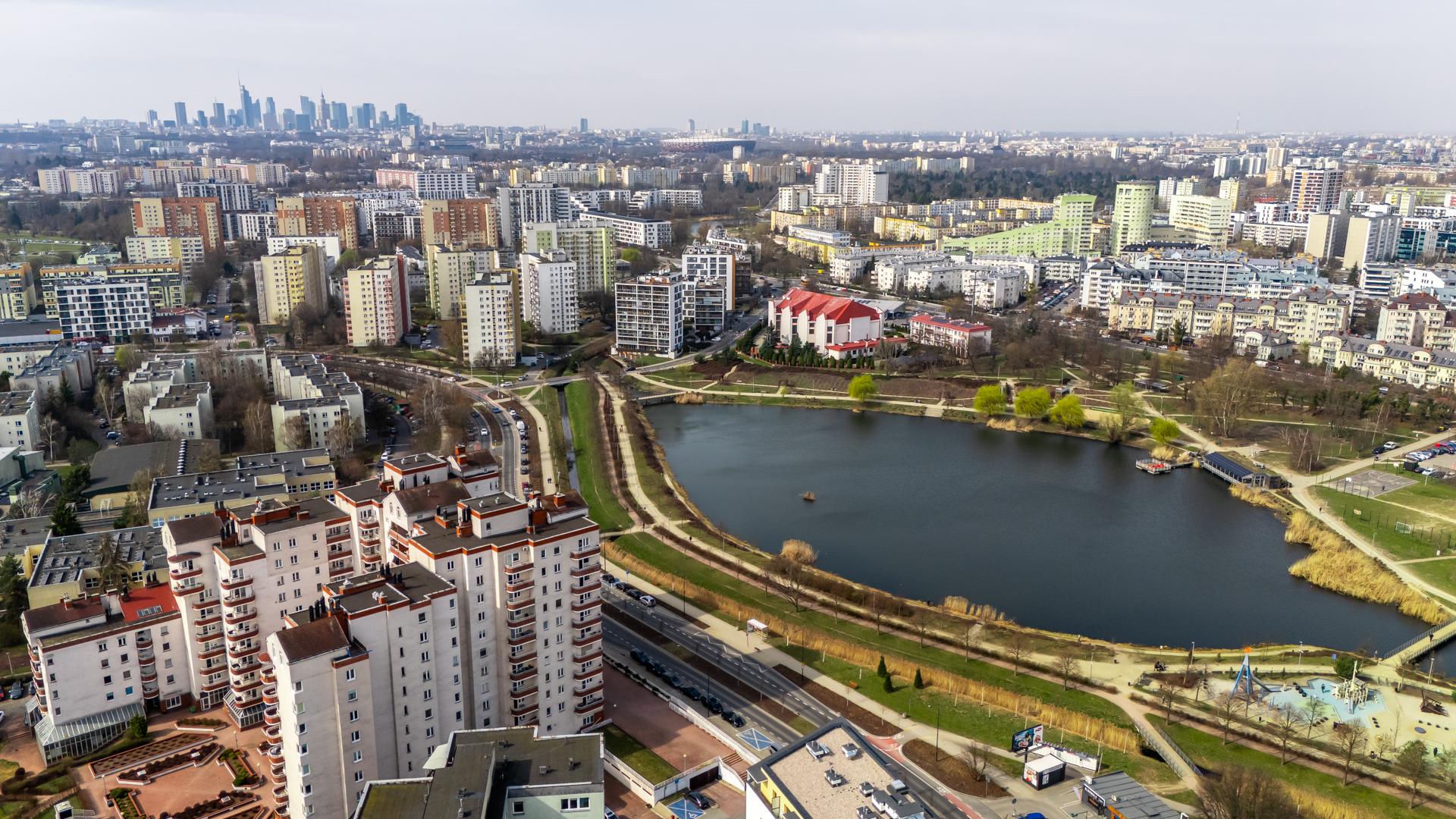 Park Nad Balatonem w Warszawie