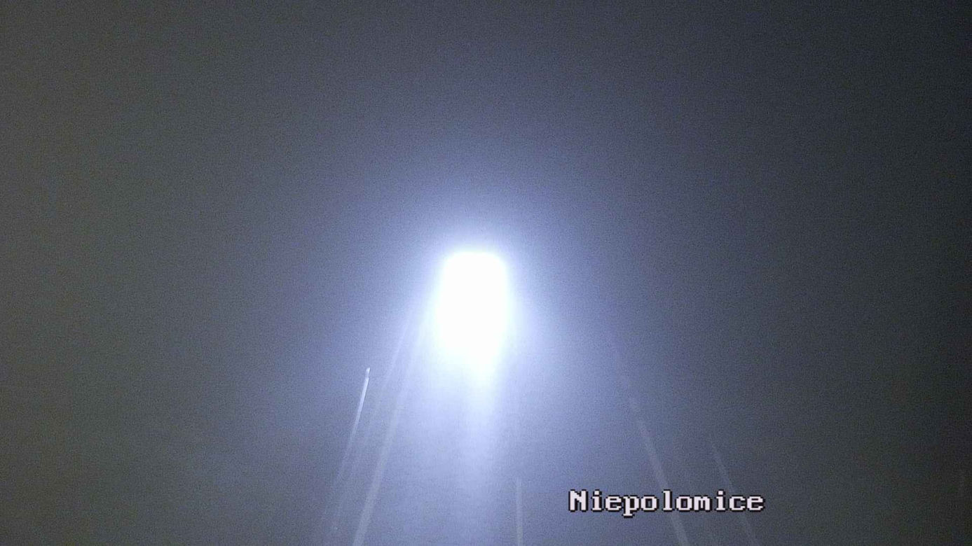 Potężna mgła na małopolskich drogach