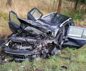 Siedem osób rannych, lądowały trzy śmigłowce. Wypadek pod Lesznem