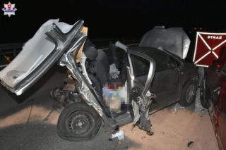 Wypadek na S19. Dwie osoby nie żyją. Kierowca mazdy był pijany