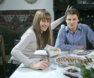 Klan. Kamila (Michalina Robakiewicz), Michał (Daniel Zawadzki)