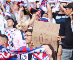 Górnik Zabrze - Ferencvaros: Zdjęcia kibiców z meczu 3. rundy eliminacji Ligi Europy