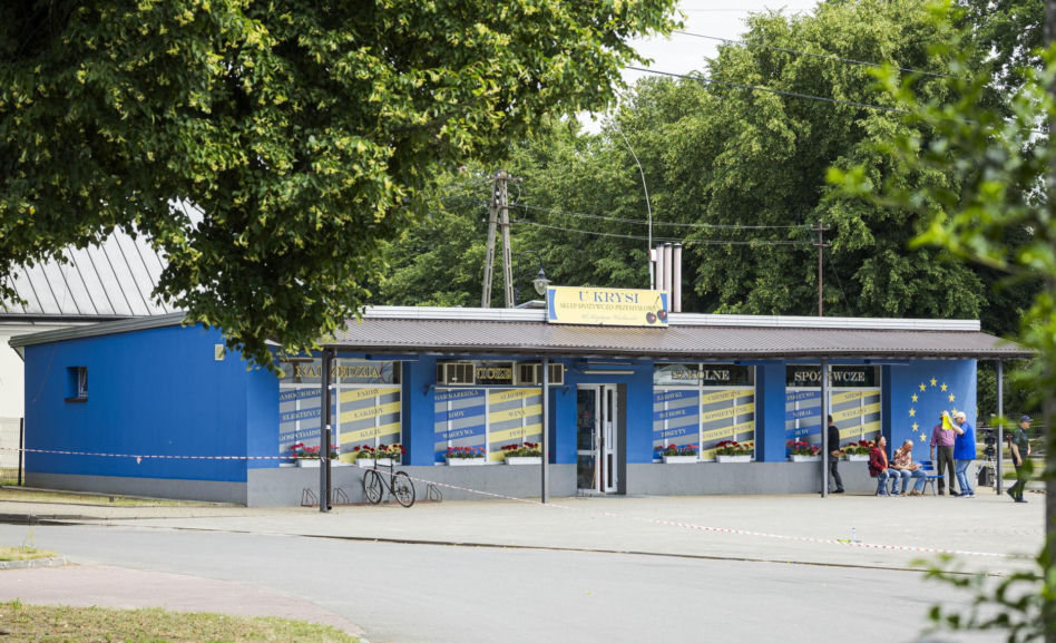 Daniel Olbrychski jak król na planie "Rancza"