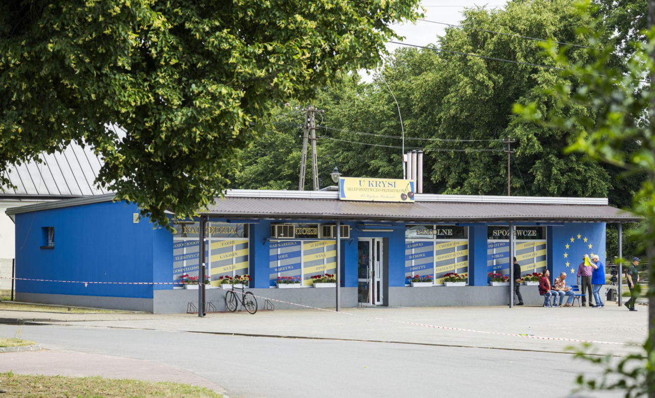 Daniel Olbrychski jak król na planie "Rancza"