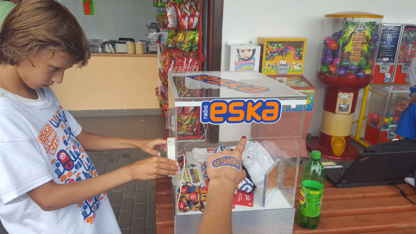 ESKA Summer City w parku dinozaurów