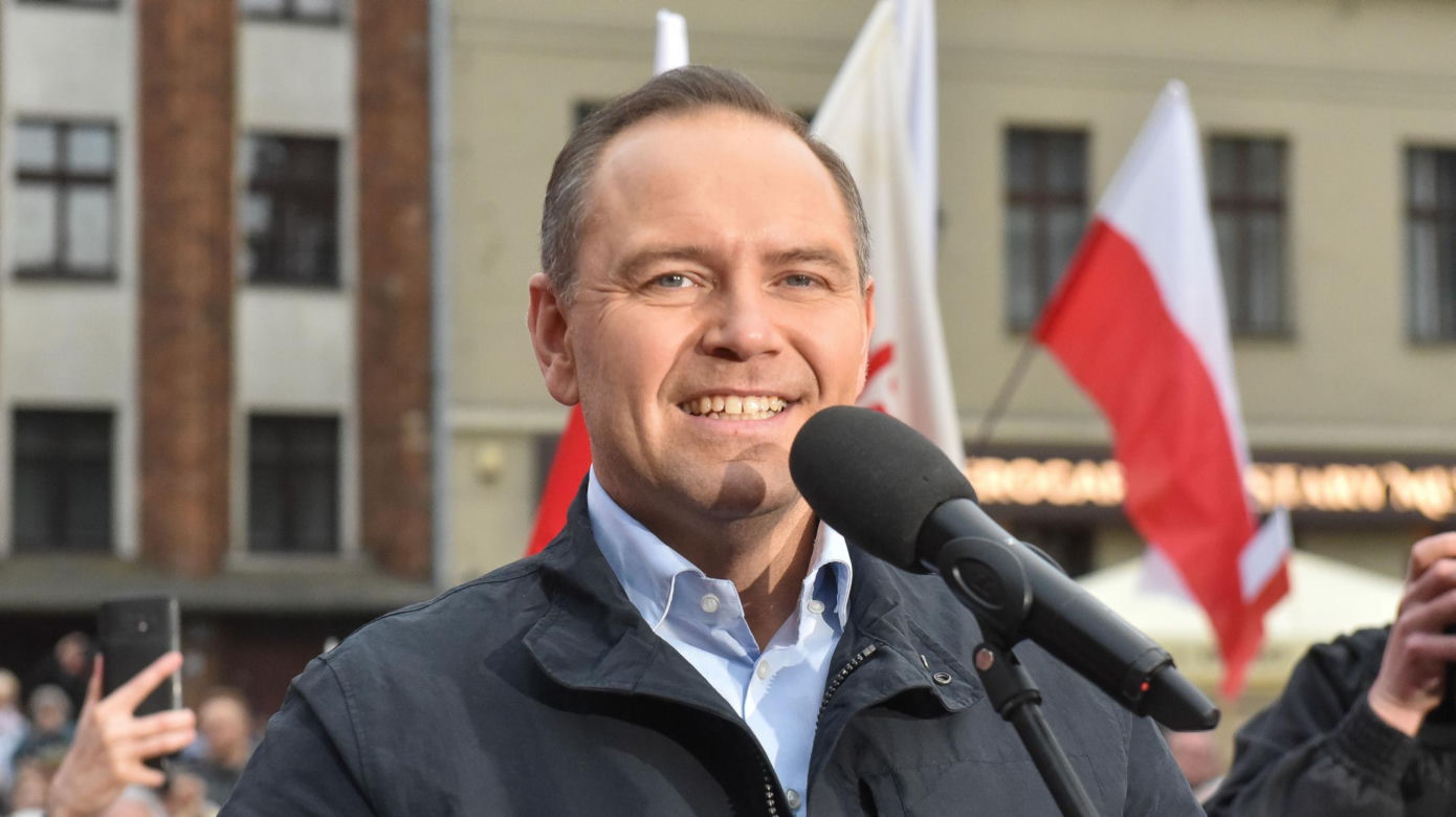 Karol Nawrocki przyjechał do Torunia. Fotorelacja ze spotkania
