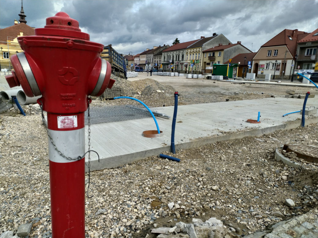 Remont Rynku w Zakliczynie 