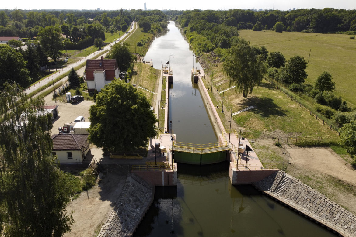 Kończy się remont śluzy Opatowice