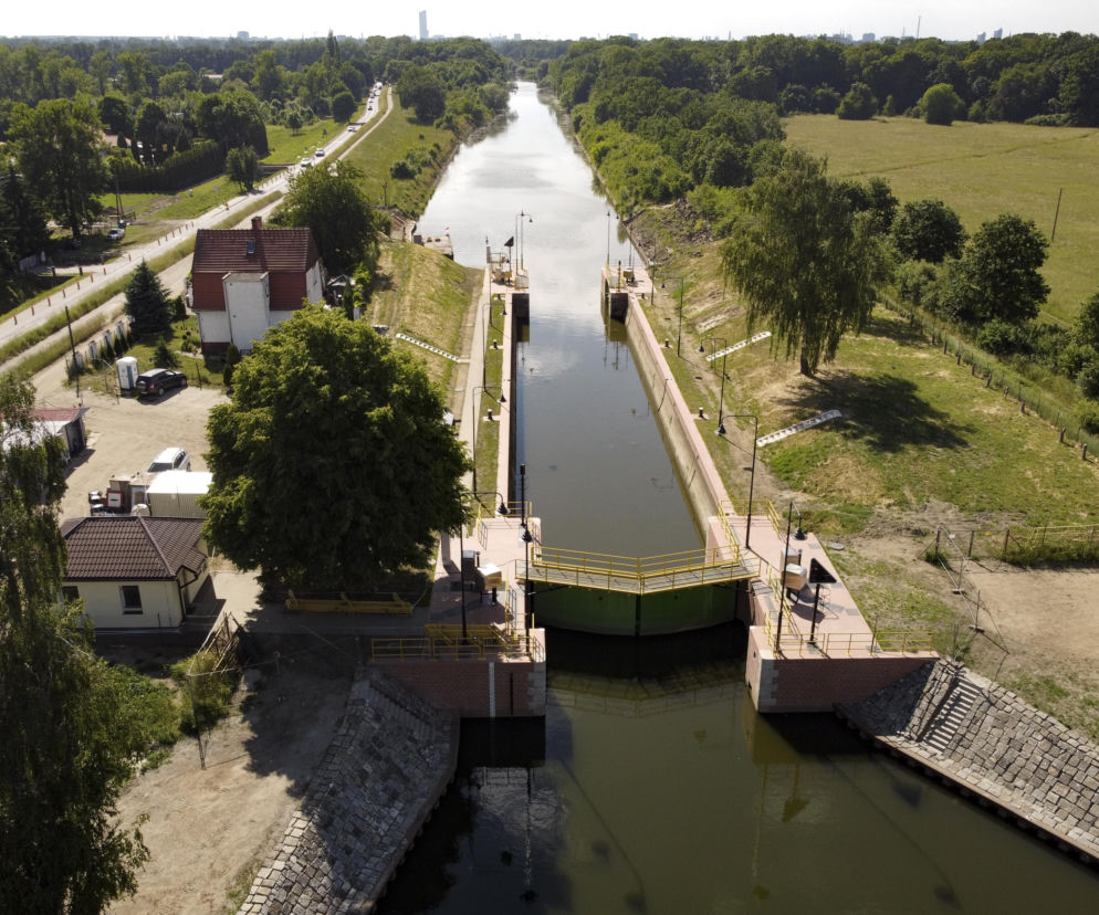 Kończy się remont śluzy Opatowice