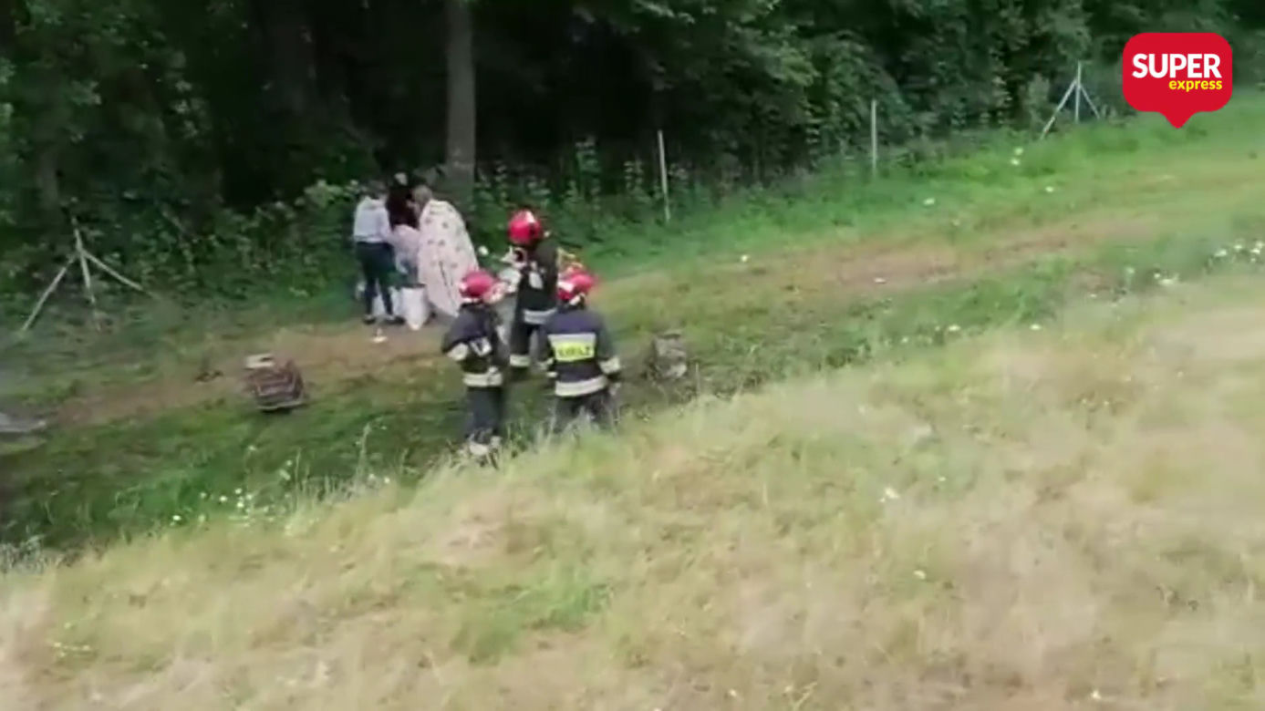 Jankowice Wielkie. Wypadek ukraińskiego autokaru na A4