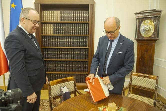 Dzień z marszałkiem Sejmu Włodzimierzem Czarzastym