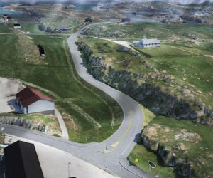 Tunel Ragfast w Norwegii - wizualizacje