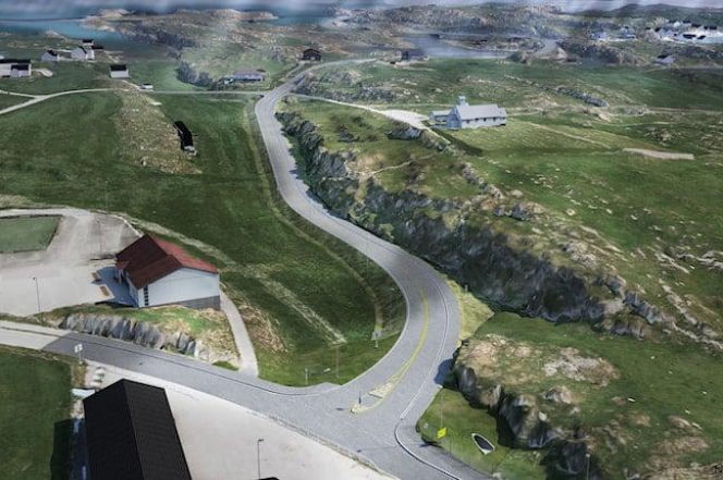 Tunel Ragfast w Norwegii - wizualizacje