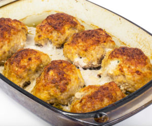 Pieczone kotlety mielone z kapustą - przepis babci Krysi