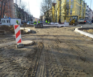 Przebudowa ulic na Turzynie - luty 2022