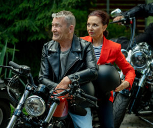 Barwy szczęścia. Stefan (Krzysztof Kiersznowski), Arleta (Grażyna Brodzińska)