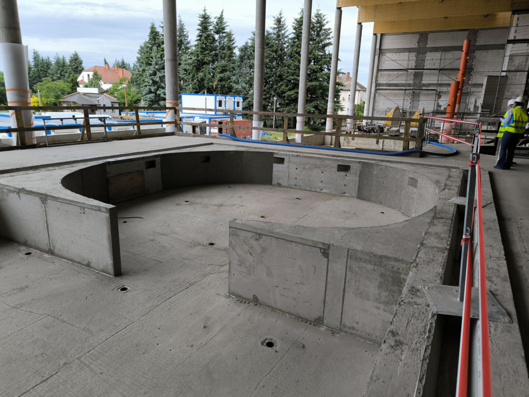 Budowa pływalni akwawit - czerwiec 2026