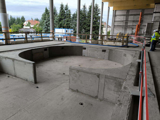 Budowa pływalni akwawit - czerwiec 2026
