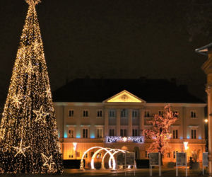 Kielce iluminacje świąteczne 2020