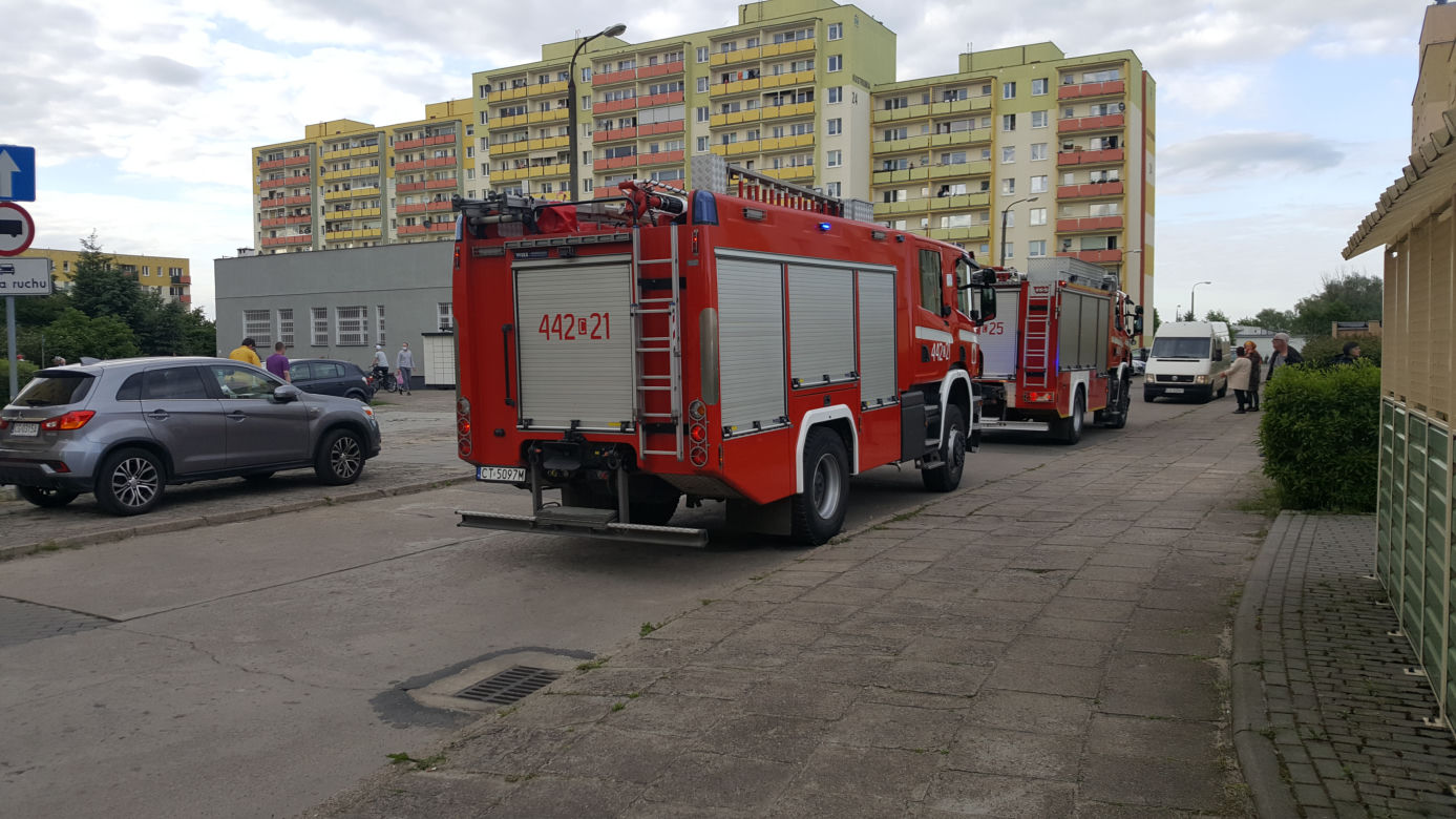 Grudziądzanie przypalali garnki. Dwa pożary w ciagu godziny
