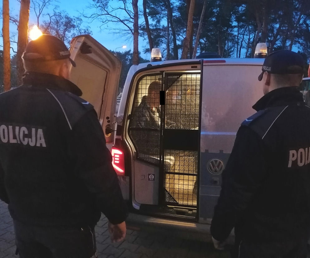Policjant po pracy złapał groźnych oprychów