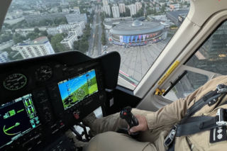 Policyjny śmigłowiec Bell 407GXi krąży nad Katowicami i Gliwicami. Wiemy, dlaczego 